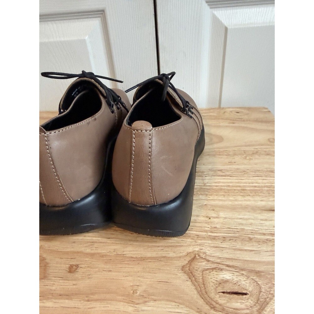 Dansko Brown & Black Janika Chunky Oxford Platform Mary Jane Comfort Clog 8 - Picture 6 of 12